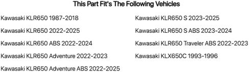 TUSK فلتر هواء الخط الأول لـ Kawasaki KLR650 ABS 2022-2024 in Kuwait
