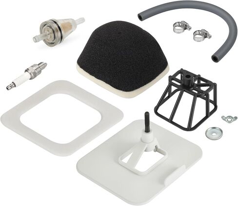 JAVIK Air Filter Element Kit & Spark Plug With Fuel Filter For Yamaha TTR125 TTR125E TTR125L TTR125LE 2000-2023 O.E.M# 5HP-14450-00-00 in Kuwait