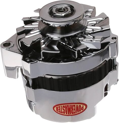 Powermaster - Alt GM CS130 Chrome 140A 1V بكرة إزاحة يسار MTG 1-Wire أو OE Hookup in Kuwait