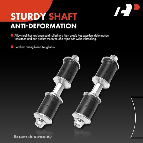 A-Premium 2 x Front Sway Bar Links Stabilizer Bar Links, Compatible with Nissan Frontier 1998 1999 2000 2001 2002 2003 2004, RWD in Kuwait