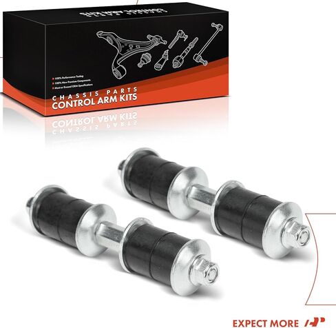 A-Premium 2 x Front Sway Bar Links Stabilizer Bar Links, Compatible with Nissan Frontier 1998 1999 2000 2001 2002 2003 2004, RWD in Kuwait