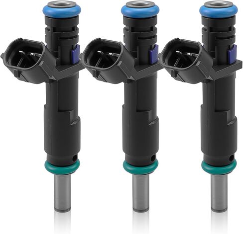 3 Pcs 420874834 Fuel Injector Compatible with Sea-Doo GTX GTR GTI RXT Challenger Speedster Wake Replace 420874834 420874846 006-622 in Kuwait