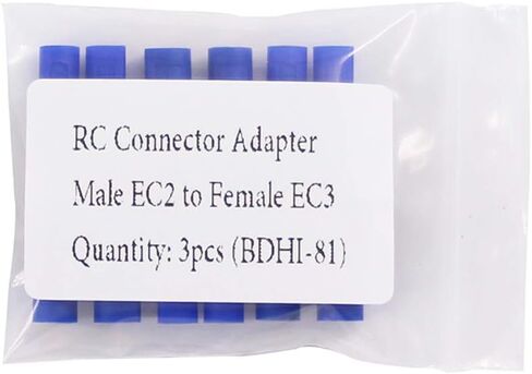 3 قطعة محول موصل EC2 ذكر إلى أنثى EC3 لبطارية ليبو (BDHI-81) in Kuwait