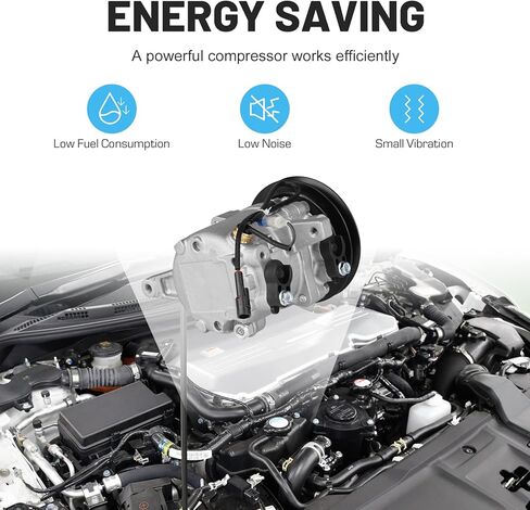 New AC Air Condition Compressor with Clutch for 1995-2012 Kubota Diesel M108S M5040 M7040 M8540 M9540 Tractor, 3C58197590 SV07E 3C58150060 in Kuwait