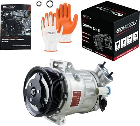 Air Conditioner AC Compressor with Clutch Compatible with Buick 2011 Regal 2010 LaCrosse 2010 Allure 2.0L 2.4L Automotive Replacement AC Compressor Replace# 13232305 13262836 in Saudi Arabia