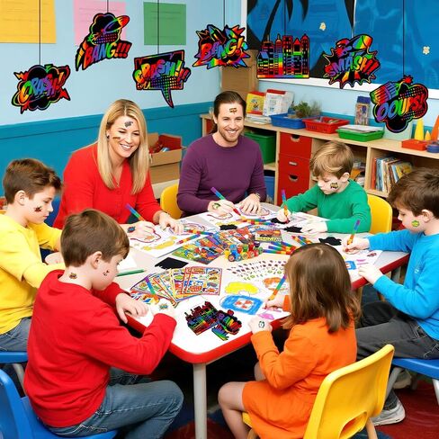 BenLouis 84 Pcs Hero Party Favors Hero Coloring Books Bulk for Kids Classroom Hero Birthday Gift Party Candy Goodie Bag Fillers Hero Gift Decor Pinata Prize Activity Supplies in Kuwait