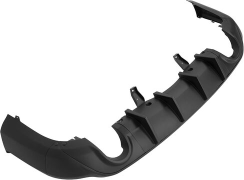 ALMULOO Rear Bumper Diffuser Compatible with 2011-2022 Dodge Durango R/T SRT Lower Bumper Diffuser Lip Splitter Spoiler Plastic(PP) Painted Matte Black in Kuwait