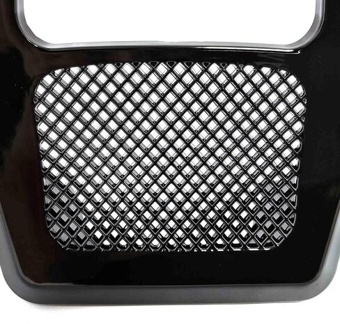 Motorcycle Front Lower Chin Spoiler Oil Cooler Radiator Cover for Harley Touring Road King, Street Glide, Road Glide, Electra Glide 2017-2024 in Saudi Arabia