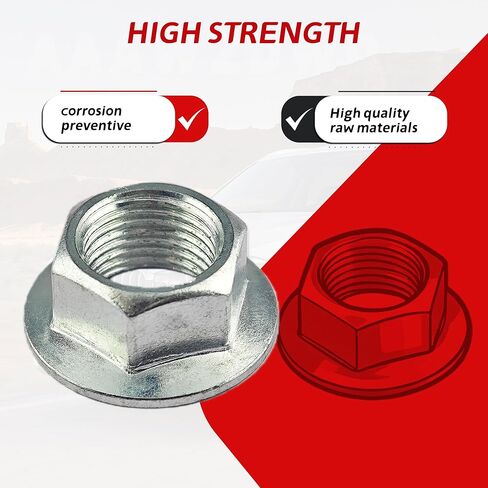 for Acura Honda Power Steering Pump Pulley nut Compatible with Accord Civic CR-V Pilot 1990-2012#90305PAAA01 90305P0G003 in Kuwait