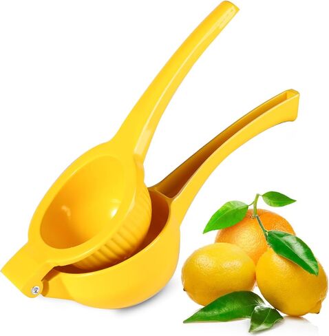 TEZZ Premium Lemon Squeezer, Large Heavy Duty Handhelp Juicer for Lemon, Metal Hand Press Citrus Juicer, Lime Squeezer Bar Tool, Manual Citrus Press in Saudi Arabia