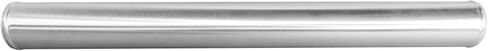 2.25" (57mm) OD Straight Aluminum Alloy Tube Intercooler Pipe 23.5in (600mm) Length Air Intake Tube Aluminum Intercooler Pipe Aluminum Pipe Tube Brushed Finish Silver in Saudi Arabia