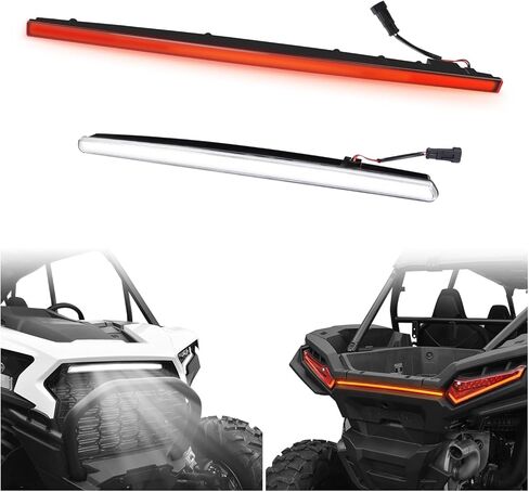 Accent Light Kit for Polaris RZR XP 1000 2024 2025 2026 Accessories, Front LED Grille Accent Signature Light and Red Rear Center Accent Lamp Taillight for Polaris RZR XP/XP 4 1000 2024+ in Saudi Arabia