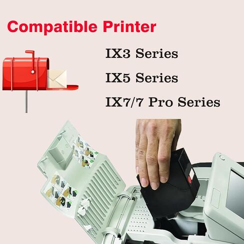 IXINK357 IXINK 357 Red Ink Compatible for Ink Cartridge IXINK357 Fluorescent Red Postage Ink for IX3 IX5 IX7 Pro Series IX-3 IX-5 IX-7 IX-7 Pro Mailing Systems Postage Meter (1Pack) in Saudi Arabia