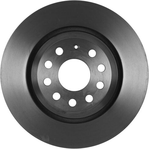 BOSCH 14010046 QuietCast Premium Disc Brake Rotor - Compatible with Select Audi A3, Q3, RS3, S3, TT RS, TTS; Volkswagen Arteon, Atlas, Atlas Cross Sport, CC, Golf R, GTI, Passat, R32; REAR - Single in Kuwait