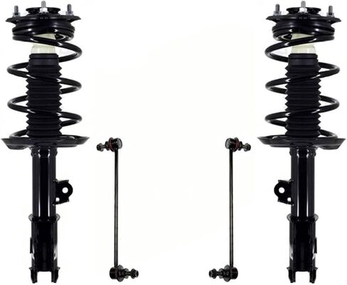 4pcs Suspension Kit Set Assembly Front Left Driver and Right Passenger Upper Side Steel Complete Struts Sway Bar for Toyota for C-HR 2.0L 2018-2021 1334103L SL75175 in Saudi Arabia