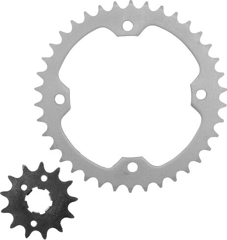 Caltric Front and Rear Sprocket Kit Compatible with Yamaha Raptor 350 YFM350 2004-2013 in Kuwait