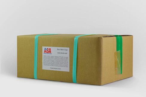 ASA 1/2" x 10" Full Size Hot Gun Adhesive | High-Strength, Fast-Bonding for Packaging, Woodworking, Box Sealing | Low-Temp | Pack of 473 in Saudi Arabia