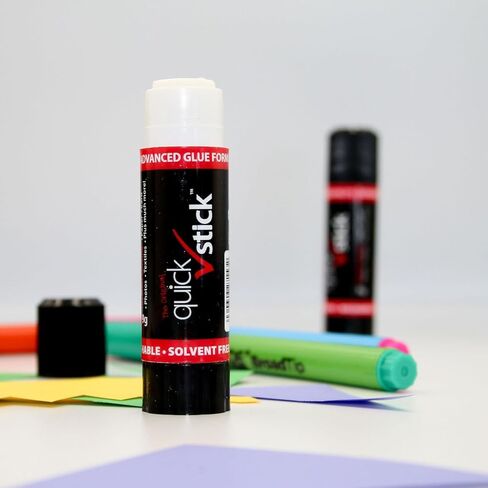 Glue Sticks Original Glue Sticks, Quality Adhesive Gluestick, Ideal Strong-Hold for Paper, Card, Textiles, Crafting Glue, Scrapbooking, Office & School Supplies (9g - Pack of 5) in Saudi Arabia