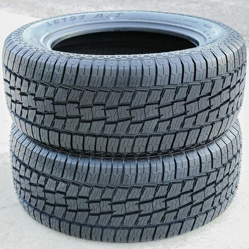 مجموعة من 4 (أربعة) إطارات Landgolden LGT57 A/T للشاحنات الخفيفة للطرق الوعرة لجميع التضاريس - LT305/55R20 305/55/20 305/55-20 121/118S نطاق التحميل E LRE 10 طبقات BSW جدار جانبي أسود in Kuwait