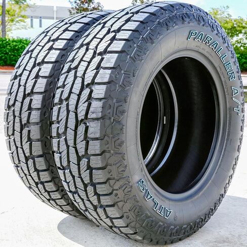 Atlas PARALLER A/T WITH OUTLINED WHITE LETTERING 245X70R17 Tire - All Season, All Terrain/Off Road/Mud,Truck/SUV in Saudi Arabia