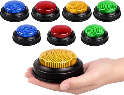 DS. DISTINCTIVE STYLE Buzzers for Trivia Games 8 Pack Game Buzzers with Lights and Sounds Answer Buzzers for Classroom Game Show Buzzers for Family Party Quiz in Kuwait