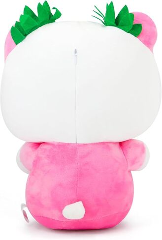 7.8'' Cute Strawberry Cat Plush Toy—A Kawaii Soft Cartoon Cat Stuffed Plush for Girls and Kids(Pink) in Saudi Arabia