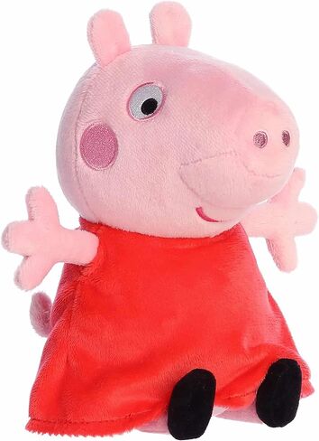 لعبة الحيوانات المحشوة من Aurora® Playful Peppa Pig™ - ألعاب مرخصة رسميًا لجميع المعجبين - مثالية لأعياد الميلاد والبالغين والأطفال من جميع الأعمار - وردي 6 بوصات in Kuwait