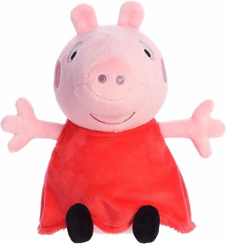 لعبة الحيوانات المحشوة من Aurora® Playful Peppa Pig™ - ألعاب مرخصة رسميًا لجميع المعجبين - مثالية لأعياد الميلاد والبالغين والأطفال من جميع الأعمار - وردي 6 بوصات in Kuwait