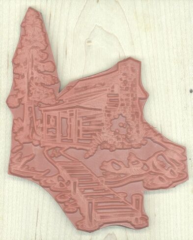 Cabin Rubber Stamp in Kuwait