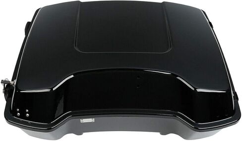 Chopped Trunk Backrest + Solo Mount Rack Fit for Harley Trunk Touring Road King Road Glide Electra Glide Street Glide 2009-2013 in Saudi Arabia