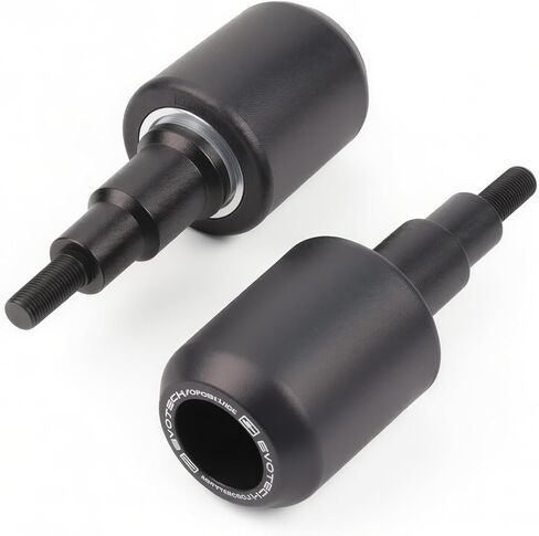 Frame Sliders Engine Crash Bar Fit for CFMOTO 675SS / 675NK / 675SR POM & Aluminum Frame Protectors, Direct Bolt-On Anti-Falling Guard Kit 8mm Thread (Black) in Saudi Arabia