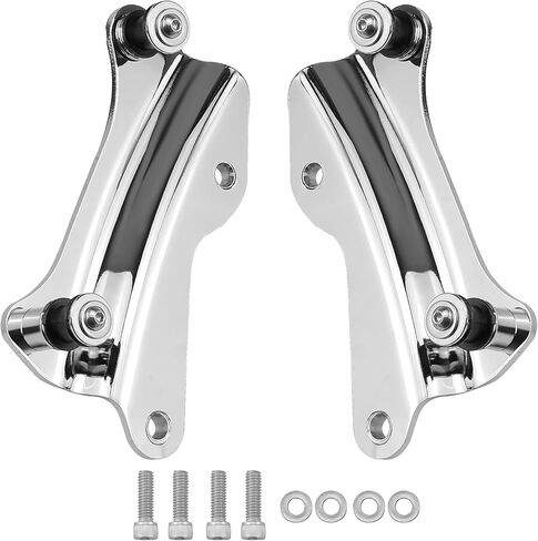 4 Point Docking Hardware Kit Quick Release Hardware Fit for Harley Davidson Touring Street Glide Electra Glide Road King Road Glide 2014 -Later (Chrome) in Saudi Arabia