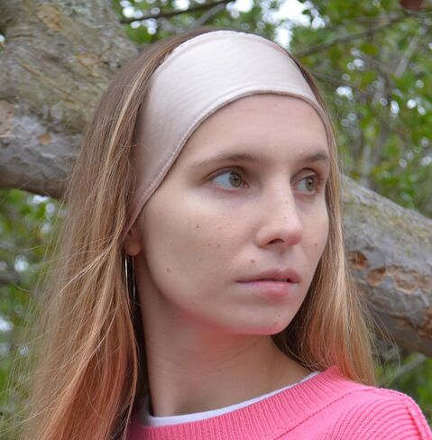 Pure Silk Headband for Sleeping and Natural Hair | Handmade in FL | Spa Headband Sleep Headband for Hair Head Band Hair Bands Wide Silk Headbands for Women in Saudi Arabia
