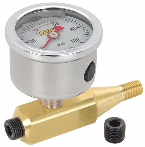 JEGS 41046 Fuel Pressure Gauge Kit White in Kuwait