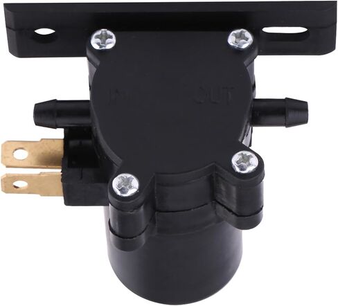 مضخة غسيل الزجاج الأمامي العالمية، OEM AWP01، مضخة سائل غسيل 12 فولت، مضخة غسيل الزجاج الأمامي البلاستيكية ذات المخرج المزدوج للسيارات وحافلات النقل والشاحنات والحافلات in Kuwait