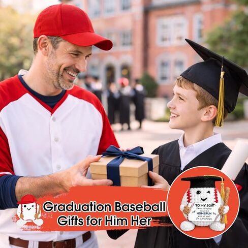 Graduation Gift for Him Her Class of 2026 Baseball Crochet for College High School Graduates Inspirational Graduation Crochet Positive Baseball Crochet for Grads Handmade Gift for Nursing Student in Saudi Arabia