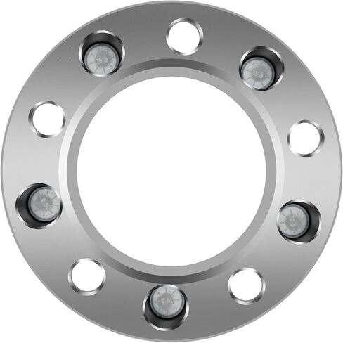 ECCPP 4 قطع 2 بوصة 5 عروة 5x5.5 فواصل عجلات 2 بوصة 5x5.5 5x139.7 مم مع مسامير 9/16 تناسب 2004-2010 لسيارة دودج دورانجو | 2005-2010 لسيارة دودج داكوتا | 2007-2009 لسيارة كرايسلر أسبن in Kuwait