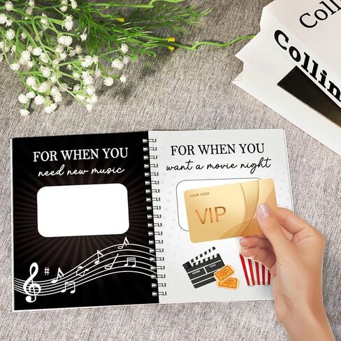 Graduation Gift Card Book 7 x 5 Inch 20 Pages Gift Card Booklet Congrats Grad Organizer Greeting Card College Survival Album Keeper for Graduation Senior Gifts(Black) in Saudi Arabia