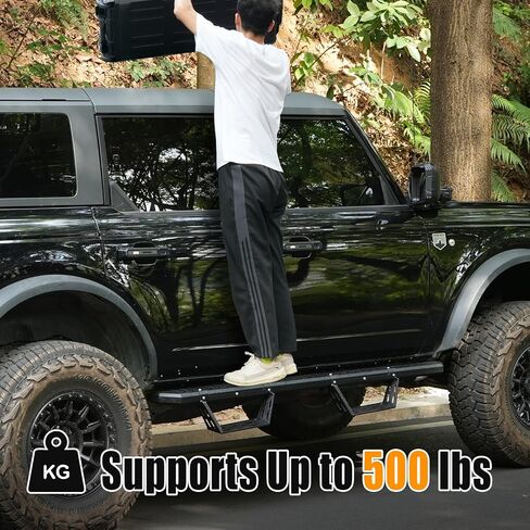 Running Board Fit for Ford Bronco 4Door 2021-2025 Removable Side Step Bars in Saudi Arabia