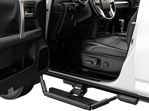 Tuxtreme Power Running Boards Compatible with Toyota 4Runner 2010-2013 SR5 & 10-24 Limited & 19-24 Nightshade Edition DF Retractable Electric Drop Steps Side Step Bars nerf Bars in Kuwait