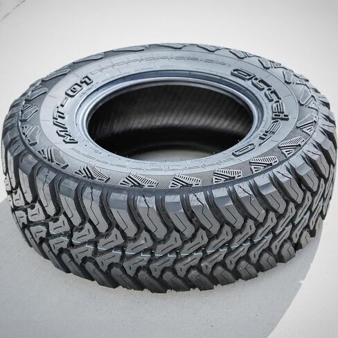 مجموعة من 4 (أربعة) إطارات شعاعية للشاحنات الخفيفة للطرق الوعرة Accelera M/T-01 - 35X12.50R18 35X12.50X18 35X12.50-18 123Q نطاق التحميل E LRE 10 طبقات BSW جدار جانبي أسود in Kuwait