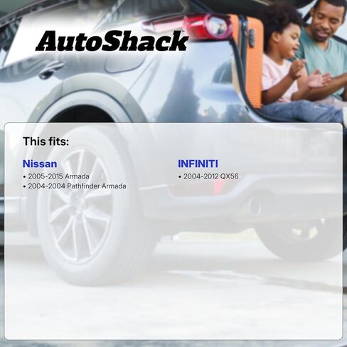 مجموعات عمود المحور الخلفي من AutoShack لنيسان وإنفينيتي، أرمادا 2005-2015 QX56 2004-2012 باثفايندر أرمادا 2004، 4WD RWD V8 5.6L، يسار ويمين، زوج in Kuwait