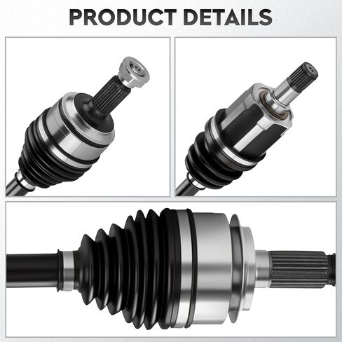 NEW Left & Right Front CV Axle Shaft Assembly fits for Honda Civic 2016-2021 L4 2.0 2.0L (for EX LX LX-P trims), Automatic CVT Trans Only, Driver & Passenger Side, 2-Pack in Kuwait