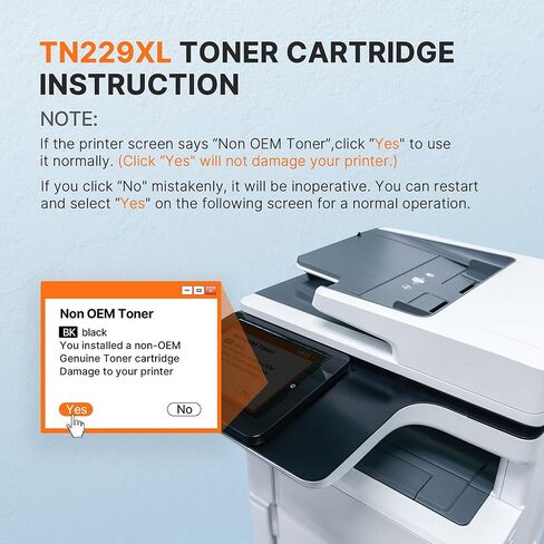 E-Z Ink Compatible Toner Cartridge Replacement for Brother TN229XL Toner Cartridges TN229XL Black High Yield to use with Brother MFC-L3780CDW HL-L3280CDW MFC-L3720CDW HL-L3220CDW with Chip (2 Black) in Kuwait