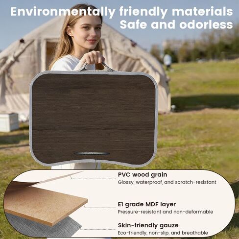 Portable Lap Laptop Desk with Pillow Cushion, Fits up to 15.6 inch Laptop, with Anti-Slip Strip & Storage Function for Home Office Students Use as Computer Laptop Stand, Book Tablet in Saudi Arabia