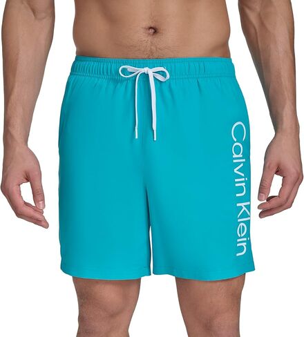 Calvin Klein Men's Volley Quick Dry Lightweight Swim Trunk in Saudi Arabia