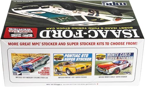 MPC Bobby Isaac 1972 Ford Torino Stock Car 1:25 Scale Model Kit in Kuwait