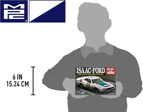 MPC Bobby Isaac 1972 Ford Torino Stock Car 1:25 Scale Model Kit in Kuwait