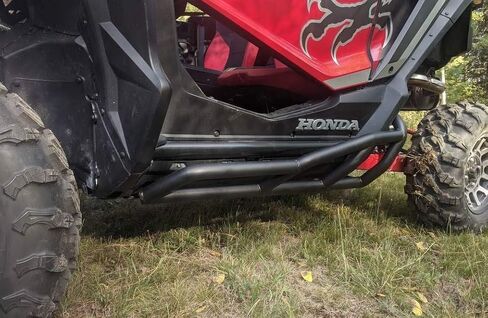2nd Gen Aprove Tercel Nerf Bars Rock Sliders Tree Kickers for Honda Talon Two Seat 1000X / 1000R (2019+) - Black - Easy Installation in Saudi Arabia