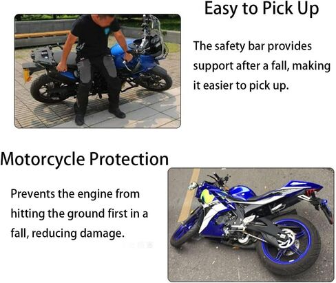 Motorcycle Frame Sliders for Honda CBR300R 2015-2019 2020 2021 2022 2023 2024 Motorbike Falling Anti Crash Protector No Cut Bolt-On 8mm Mount Motorcycle Crash Protectors in Saudi Arabia